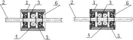 橡膠輸送帶托輥輥體結(jié)構(gòu)圖